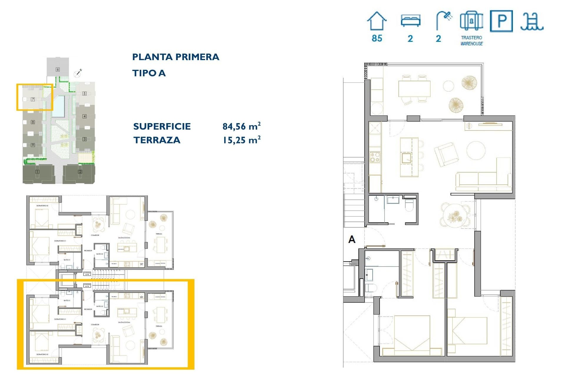 Nowo zbudowane - Apartament - San Pedro del Pinatar - Pueblo