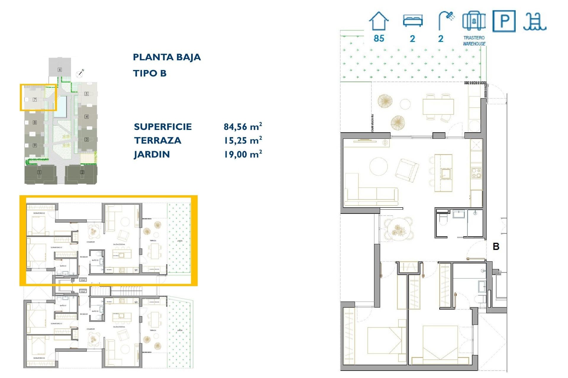 Nowo zbudowane - Apartament - San Pedro del Pinatar - Pueblo