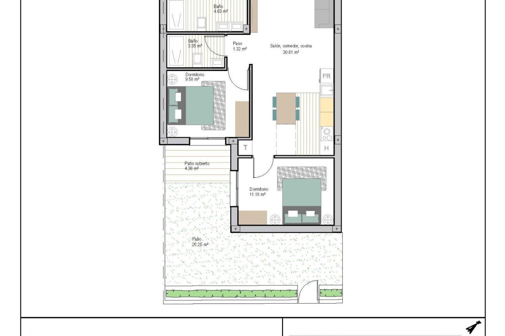 Nowo zbudowane - Apartament - Torre Pacheco - San Cayetano