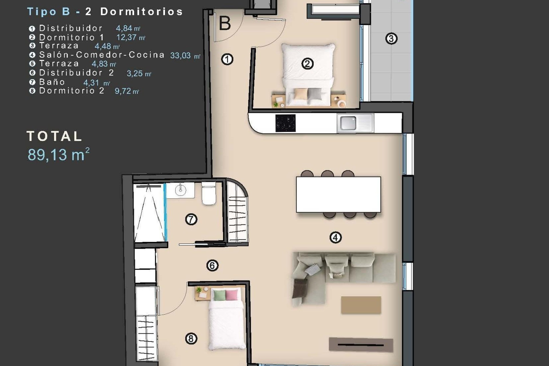 Nowo zbudowane - Apartament - Torrevieja - Centro