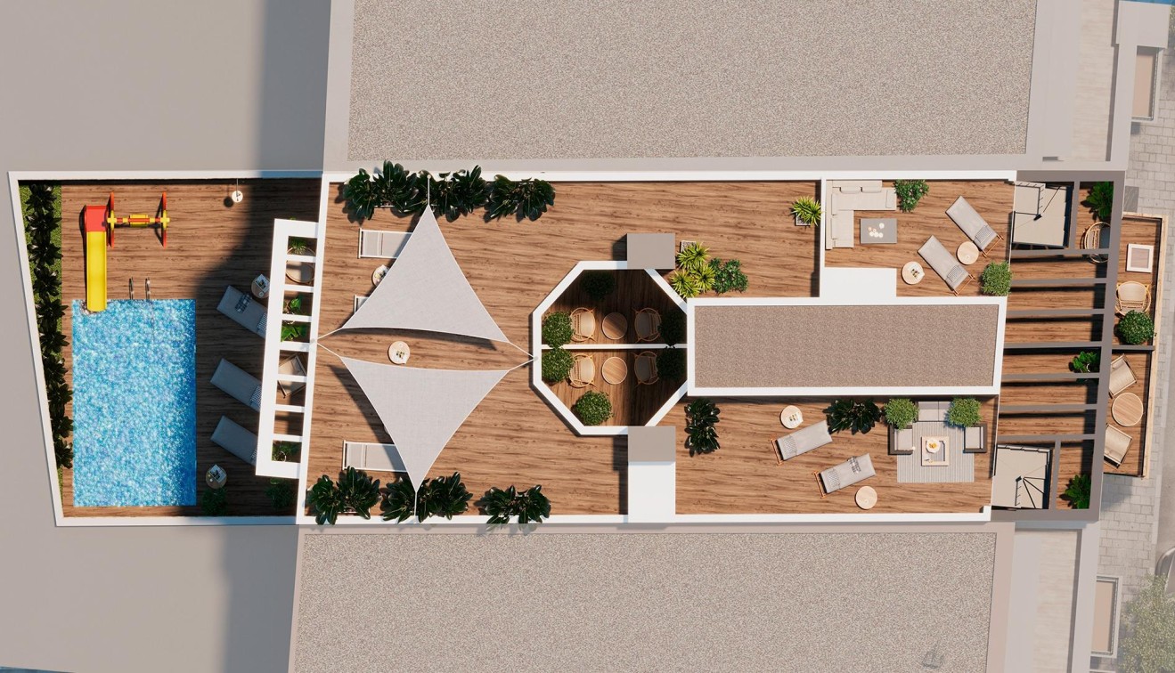 Nowo zbudowane - Apartament - Torrevieja - Playa de El Cura