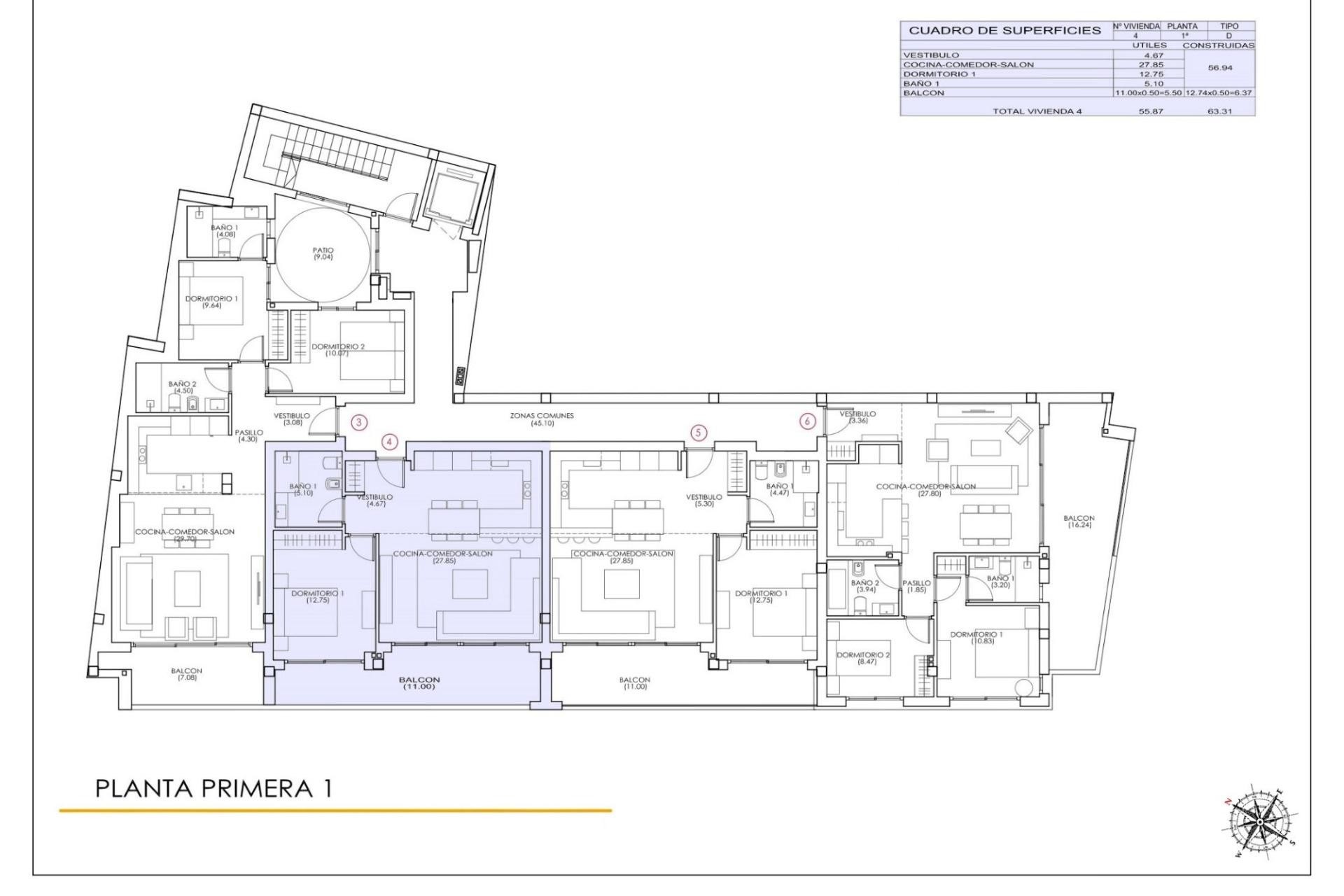 Nowo zbudowane - Apartament - Torrevieja - Playa del cura