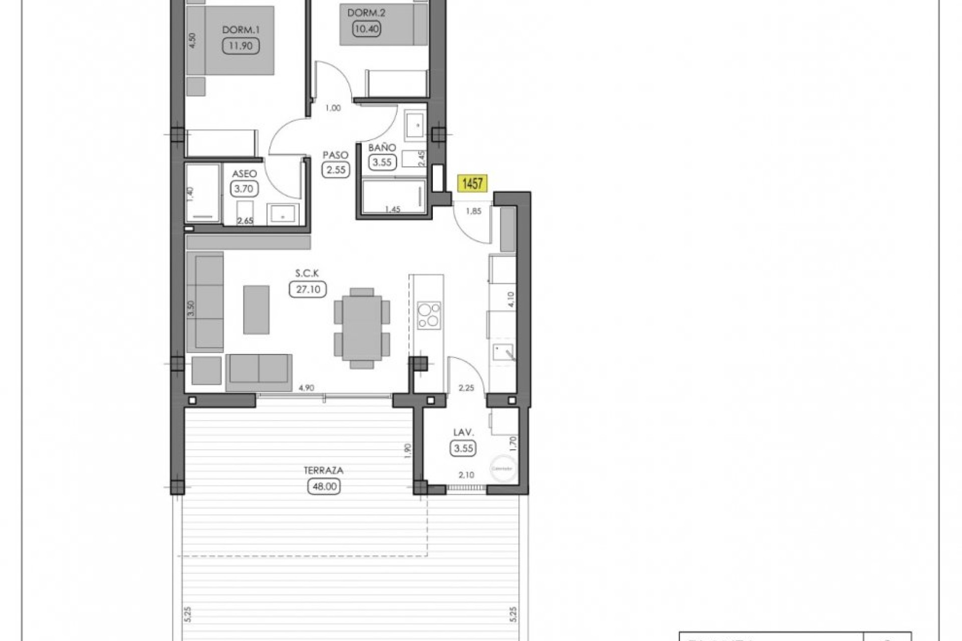 Nowo zbudowane - Bungalow - Algorfa - La finca golf