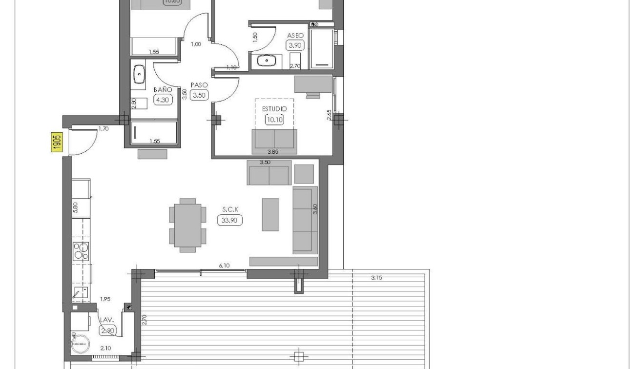 Nowo zbudowane - Bungalow - Algorfa - La finca golf