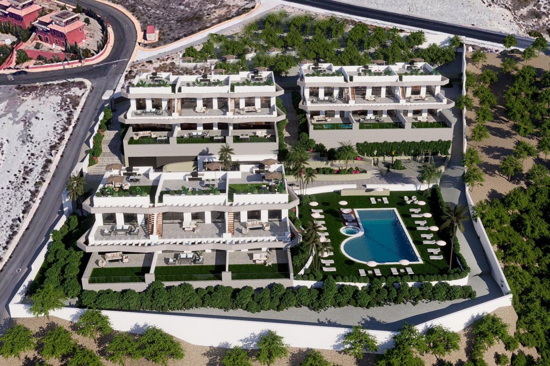 Nowo zbudowane - Bungalow - Finestrat - Balcon de finestrat