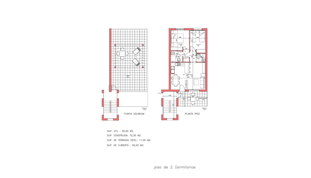 Nowo zbudowane - Bungalow - Fuente Álamo - La Pinilla