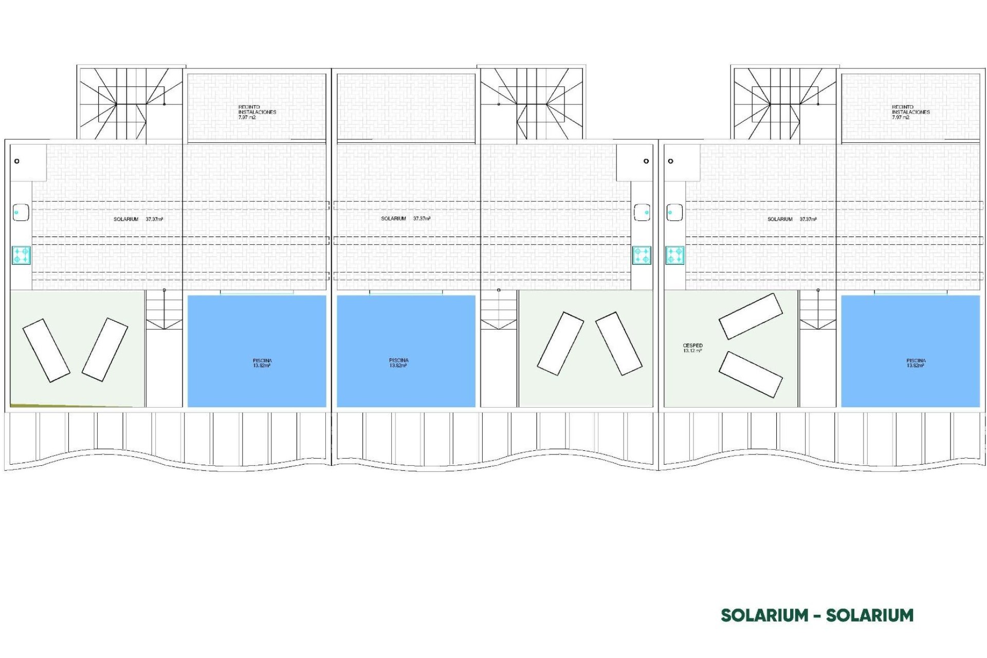 Nowo zbudowane - Bungalow - Pilar de La Horadada - parques de Andromeda