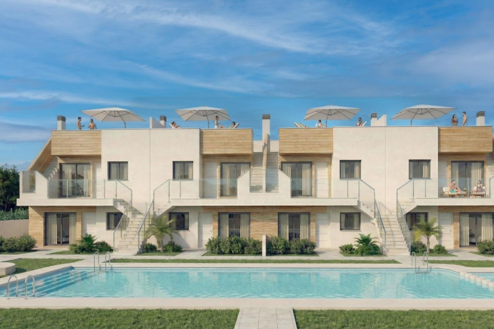 Nowo zbudowane - Bungalow - San Javier - pueblo