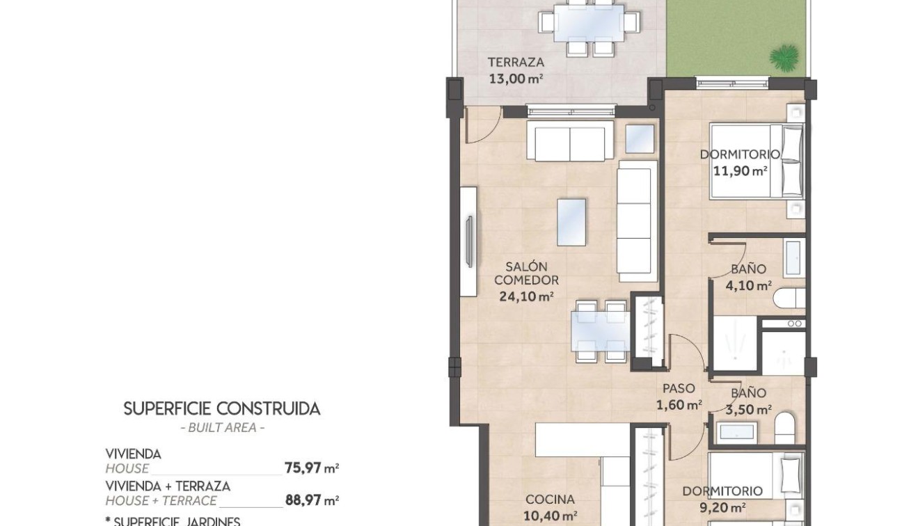 Nowo zbudowane - Bungalow - San Miguel - La Cañada