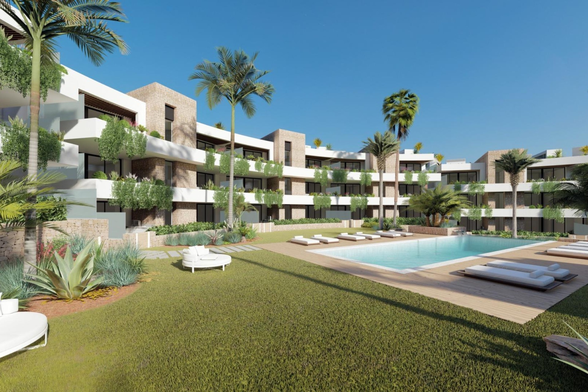 Nowo zbudowane - Ground floor apartment - La Manga Club
