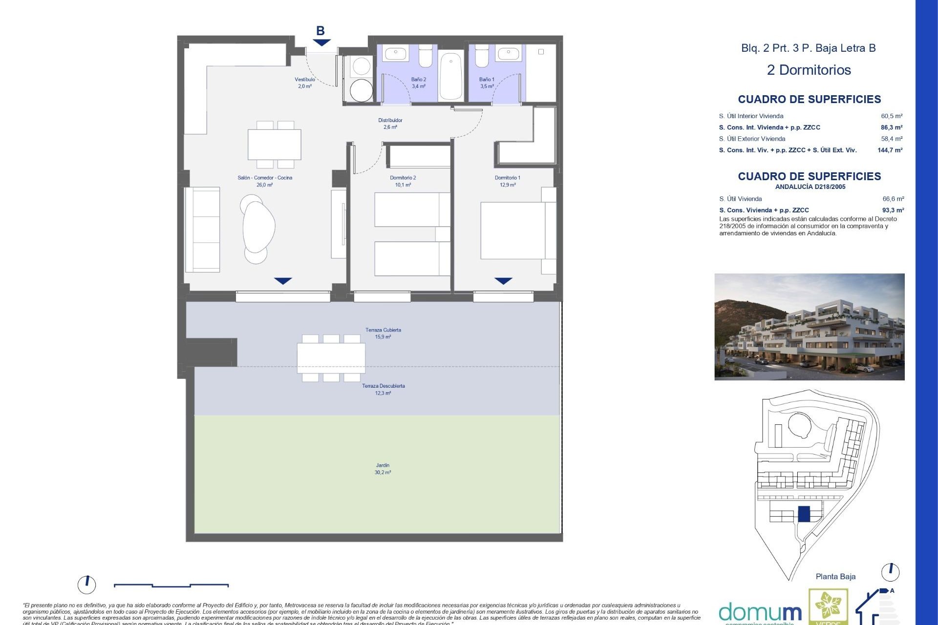 Nowo zbudowane - Ground floor apartment - Pulpi - Aguilón Golf