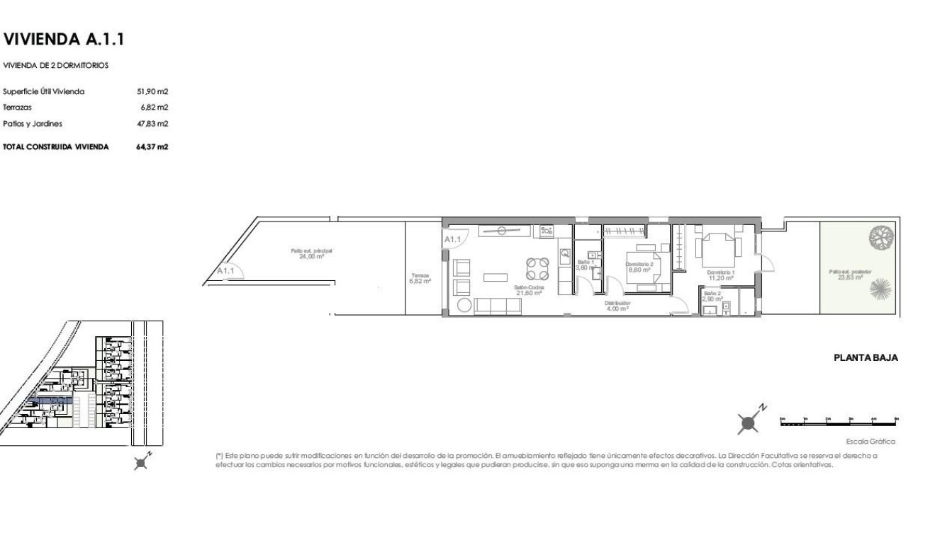 Nowo zbudowane - Ground Floor Bungalow - Puerto de mazarron - Playa Negra
