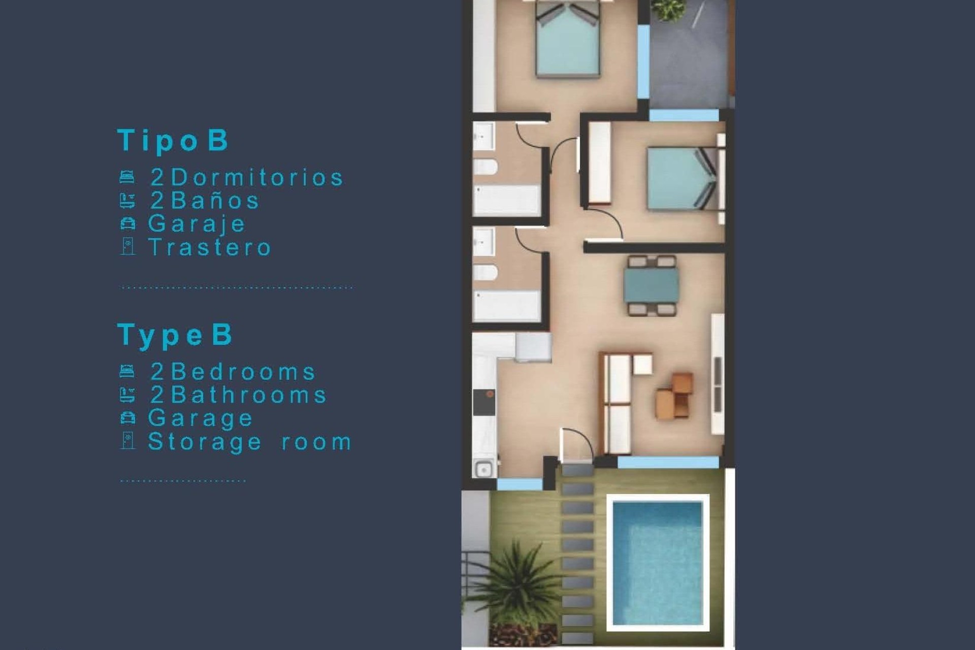 Nowo zbudowane - Ground Floor Bungalow - San Pedro del Pinatar - Los Pinos