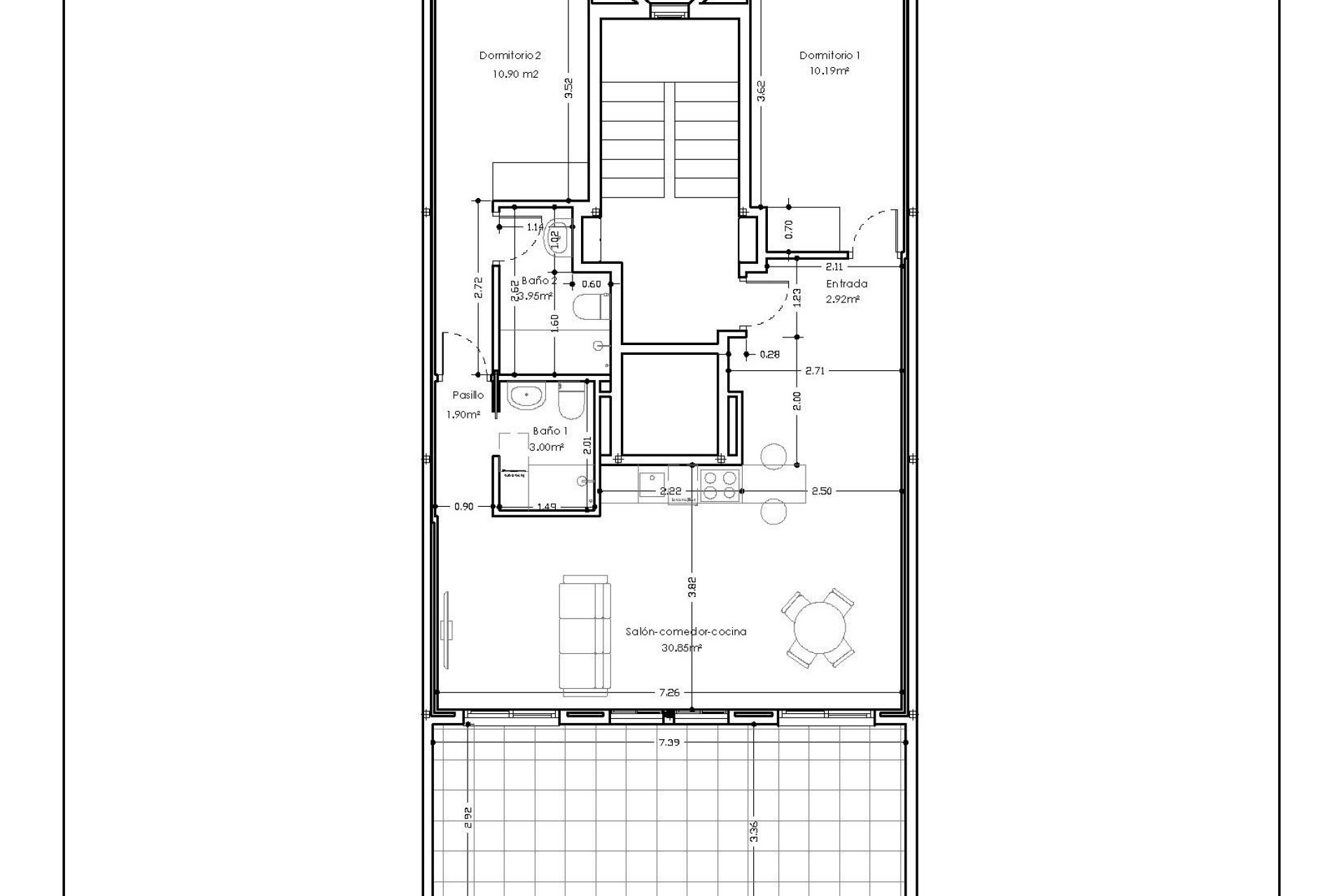 Nowo zbudowane - Penthouse - Alicante - Centro
