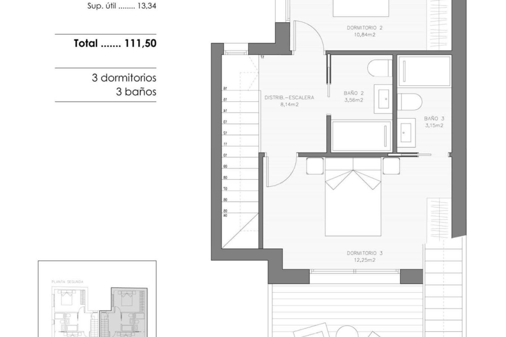 Nowo zbudowane - Penthouse - Benejuzar - pueblo