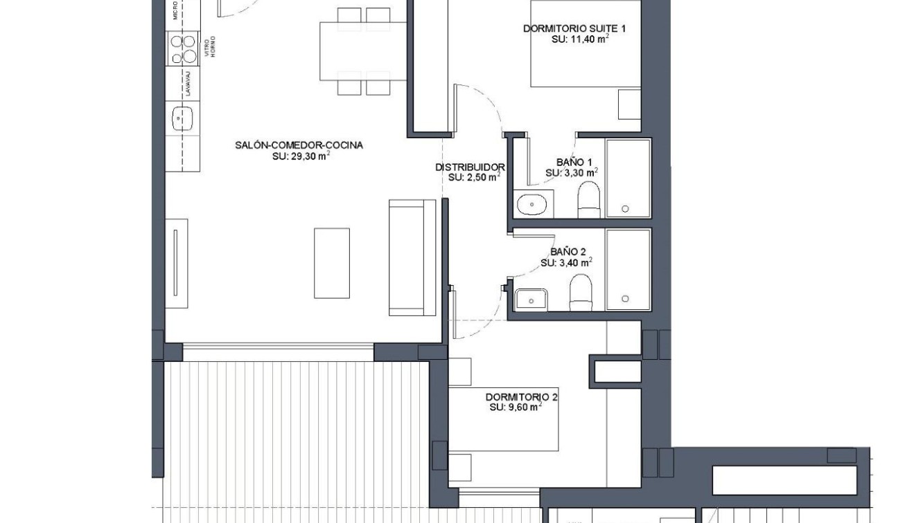 Nowo zbudowane - Penthouse - Benijófar