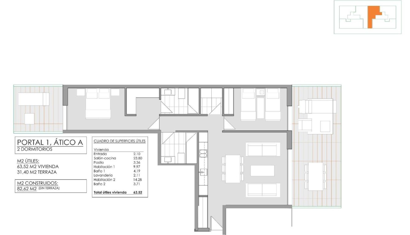 Nowo zbudowane - Penthouse - Jávea Xàbia - Pueblo