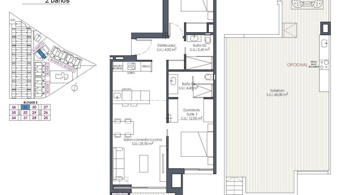 Nowo zbudowane - Penthouse - Los Alcázares - Serena Golf