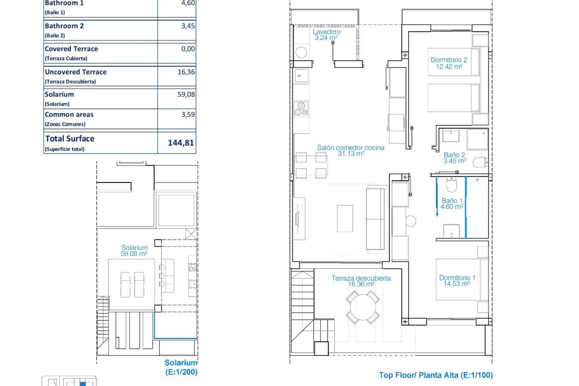 Nowo zbudowane - Penthouse - Pilar de La Horadada - Playa de las Higuericas