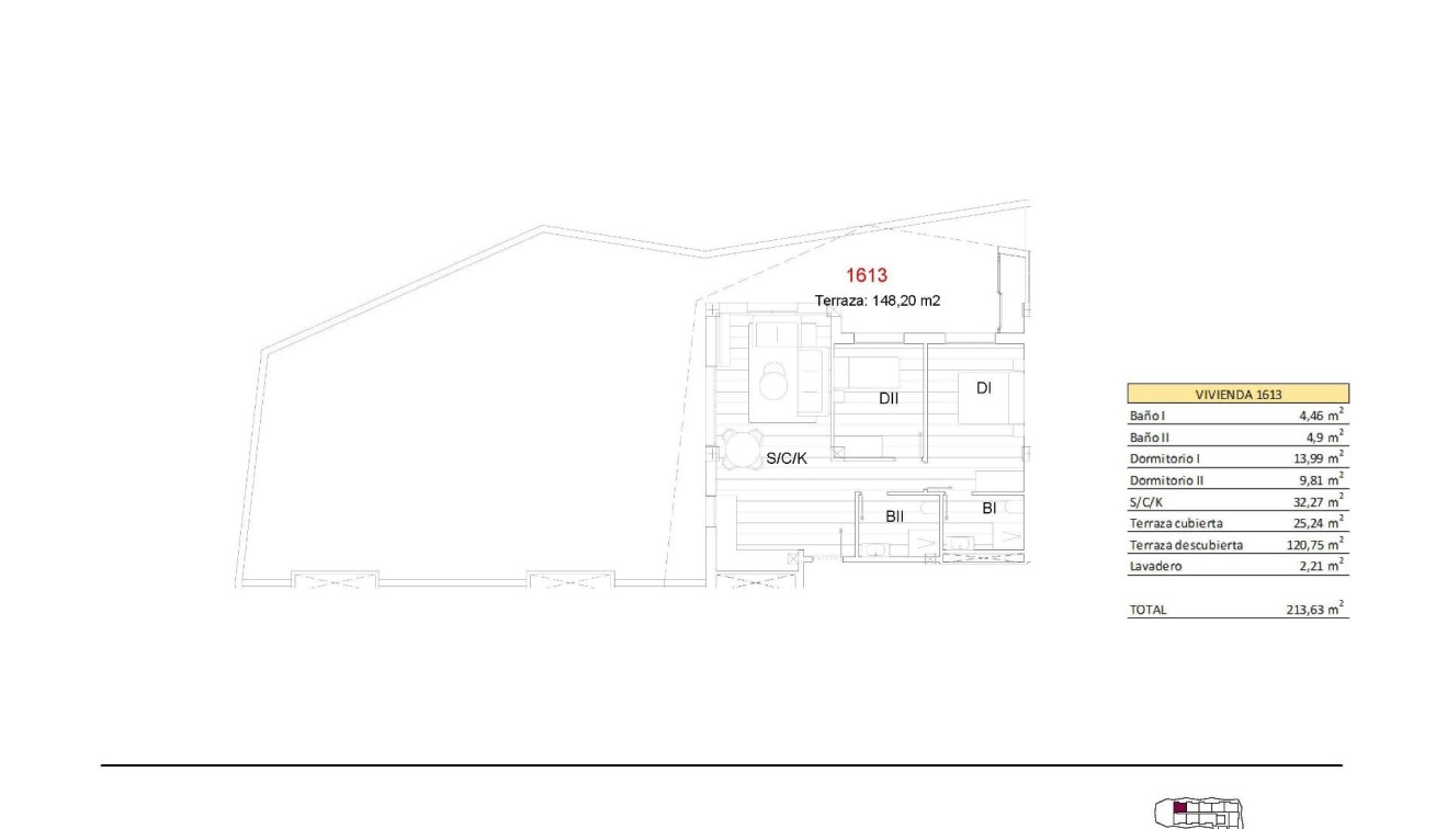 Nowo zbudowane - Penthouse - San Miguel - Pueblo