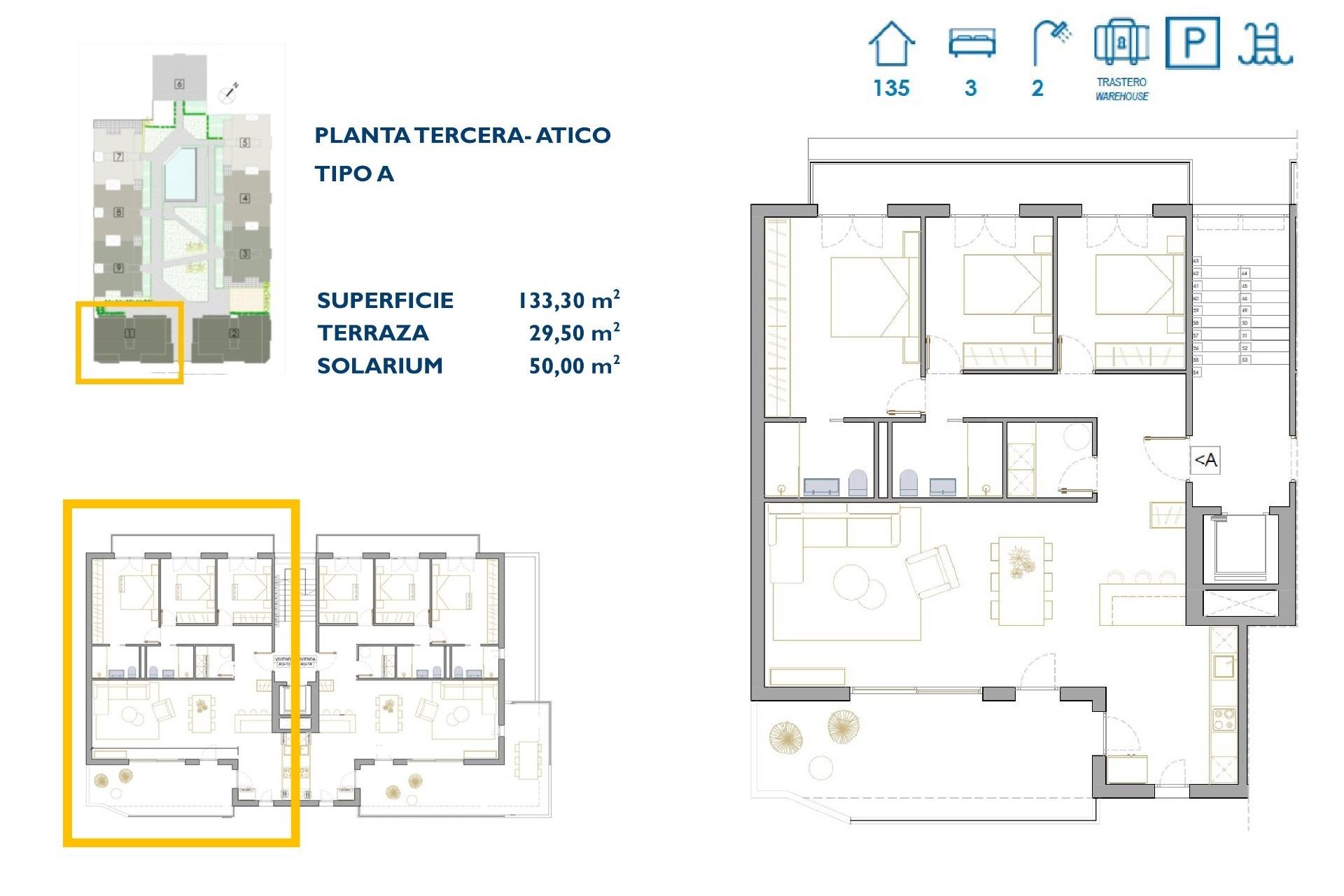 Nowo zbudowane - Penthouse - San Pedro del Pinatar - Pueblo