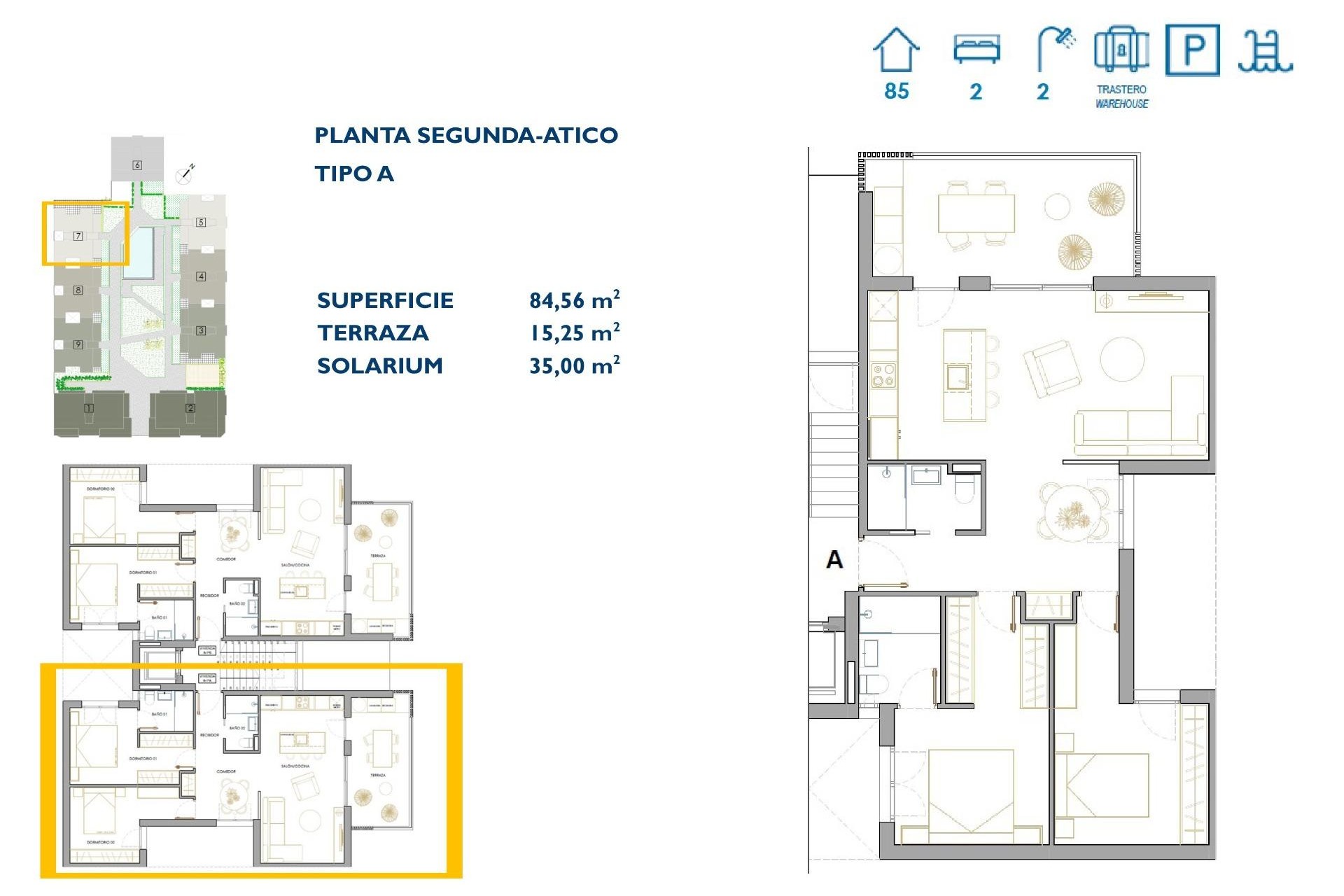 Nowo zbudowane - Penthouse - San Pedro del Pinatar - Pueblo