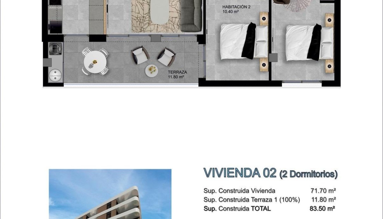 Nowo zbudowane - Penthouse - Santa Pola - pueblo