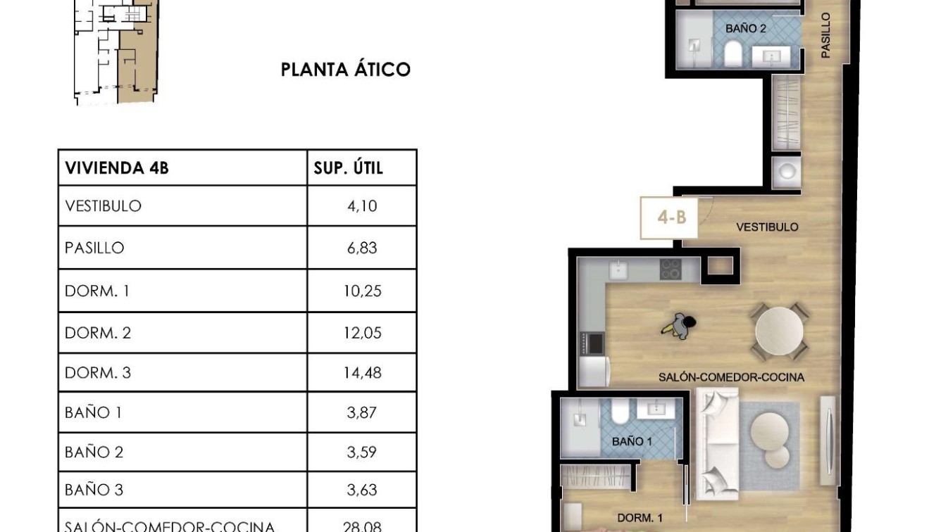 Nowo zbudowane - Penthouse - Torrevieja - Centro