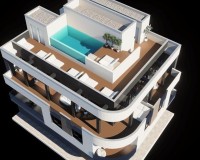 Nowo zbudowane - Penthouse - Torrevieja - Centro