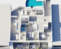 Nowo zbudowane - Penthouse - Torrevieja - Centro