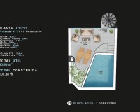 Nowo zbudowane - Penthouse - Torrevieja - Centro