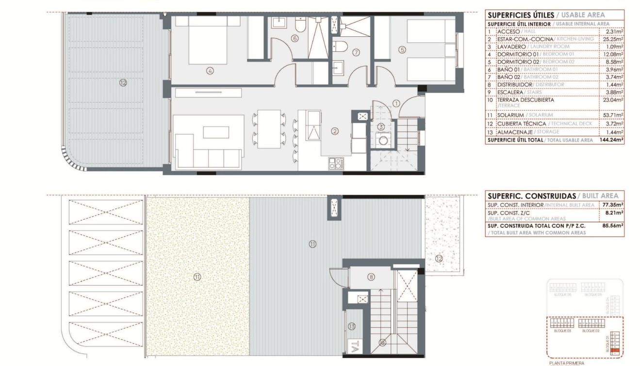 Nowo zbudowane - Penthouse - Torrevieja - La Hoya