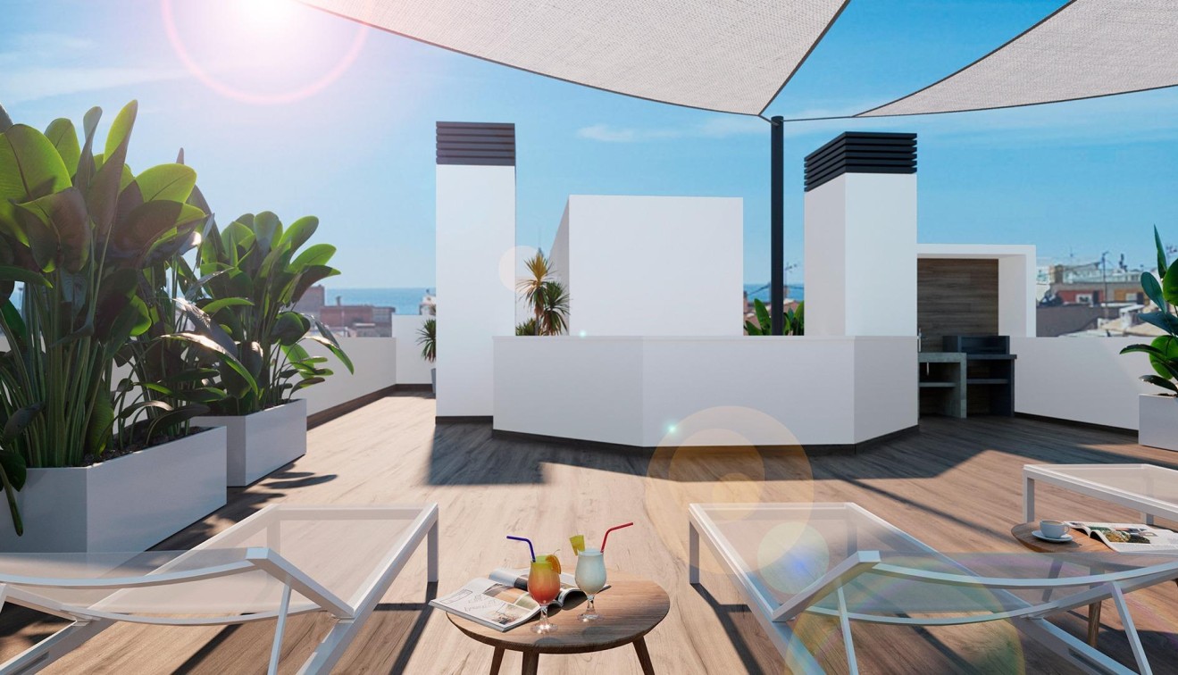 Nowo zbudowane - Penthouse - Torrevieja - Playa de El Cura