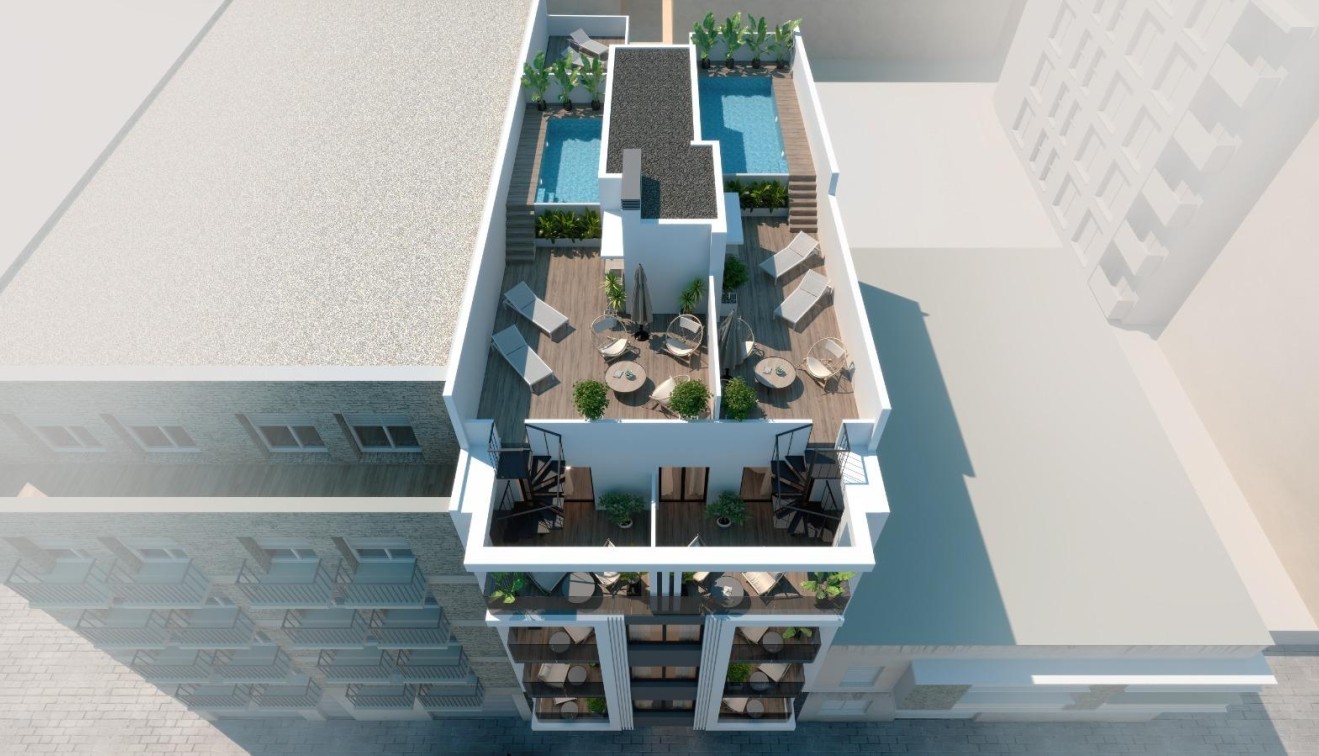 Nowo zbudowane - Penthouse - Torrevieja - Playa de El Cura