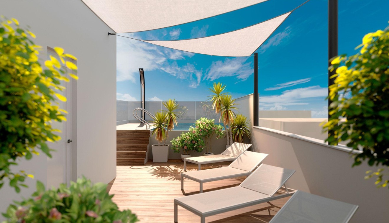 Nowo zbudowane - Penthouse - Torrevieja - Playa del Acequión
