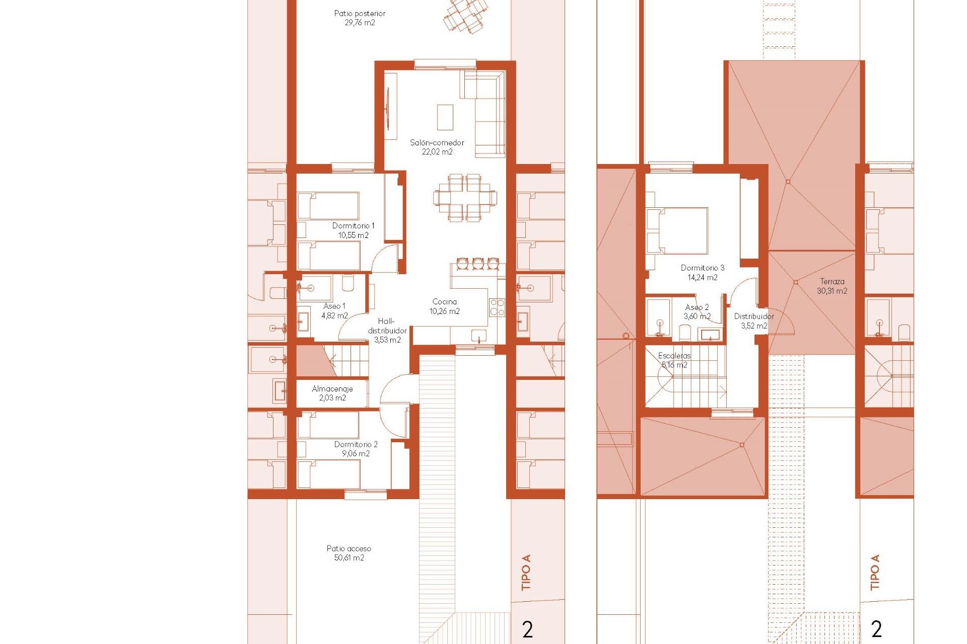 Nowo zbudowane - Town House - BAÑOS Y MENDIGO - Altaona Golf