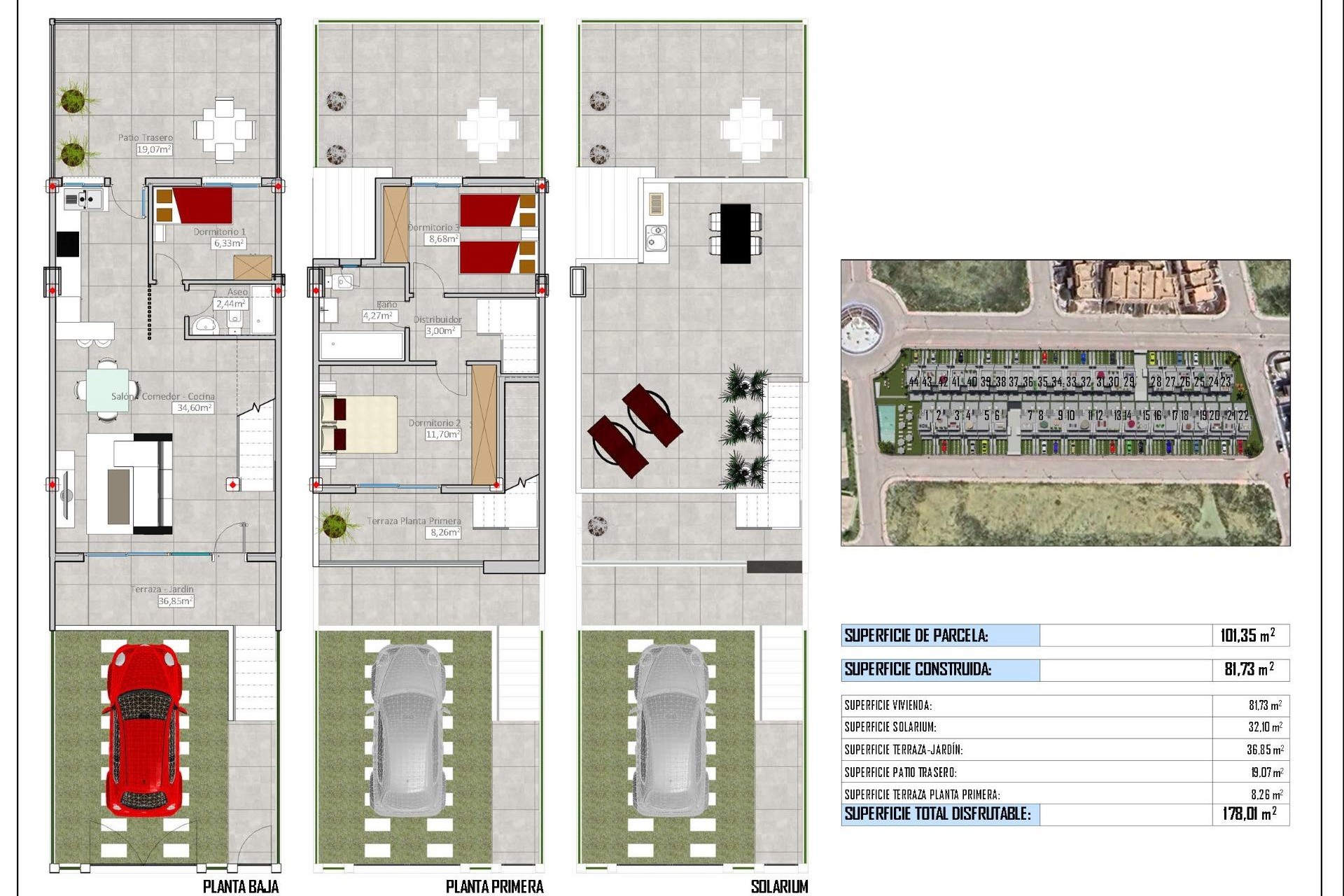 Nowo zbudowane - Town House - Cox - Sin Zona