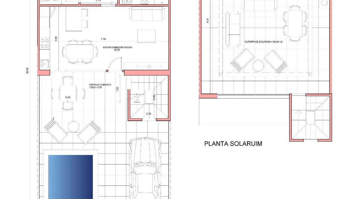 Nowo zbudowane - Town House - Fuente Álamo - La Pinilla