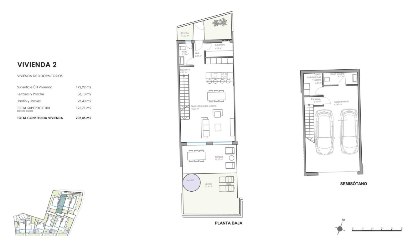 Nowo zbudowane - Town House - Mojacar - Playa de la Mena