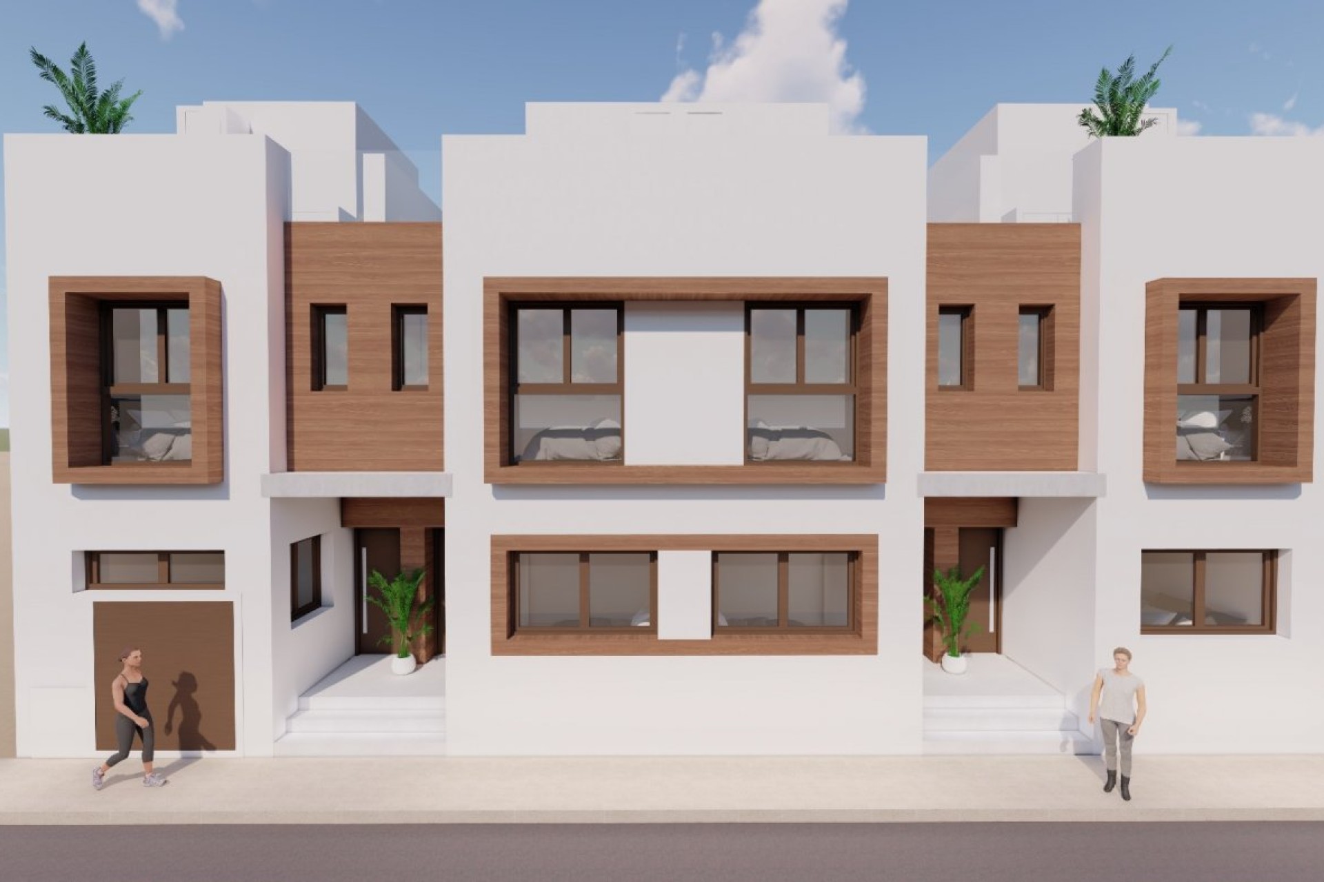 Nowo zbudowane - Town House - San Javier - pueblo