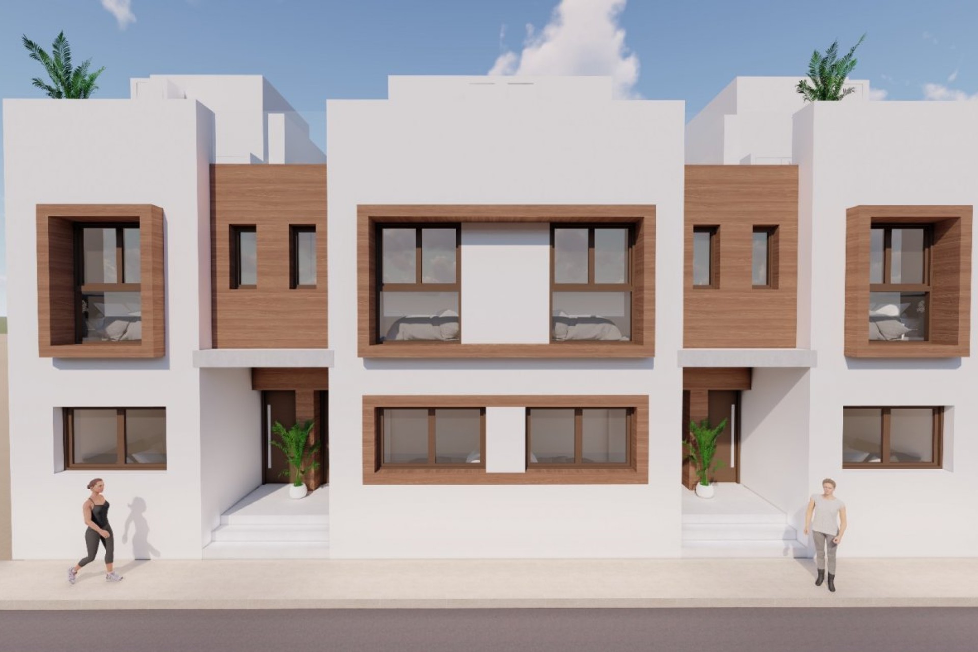 Nowo zbudowane - Town House - San Javier - pueblo