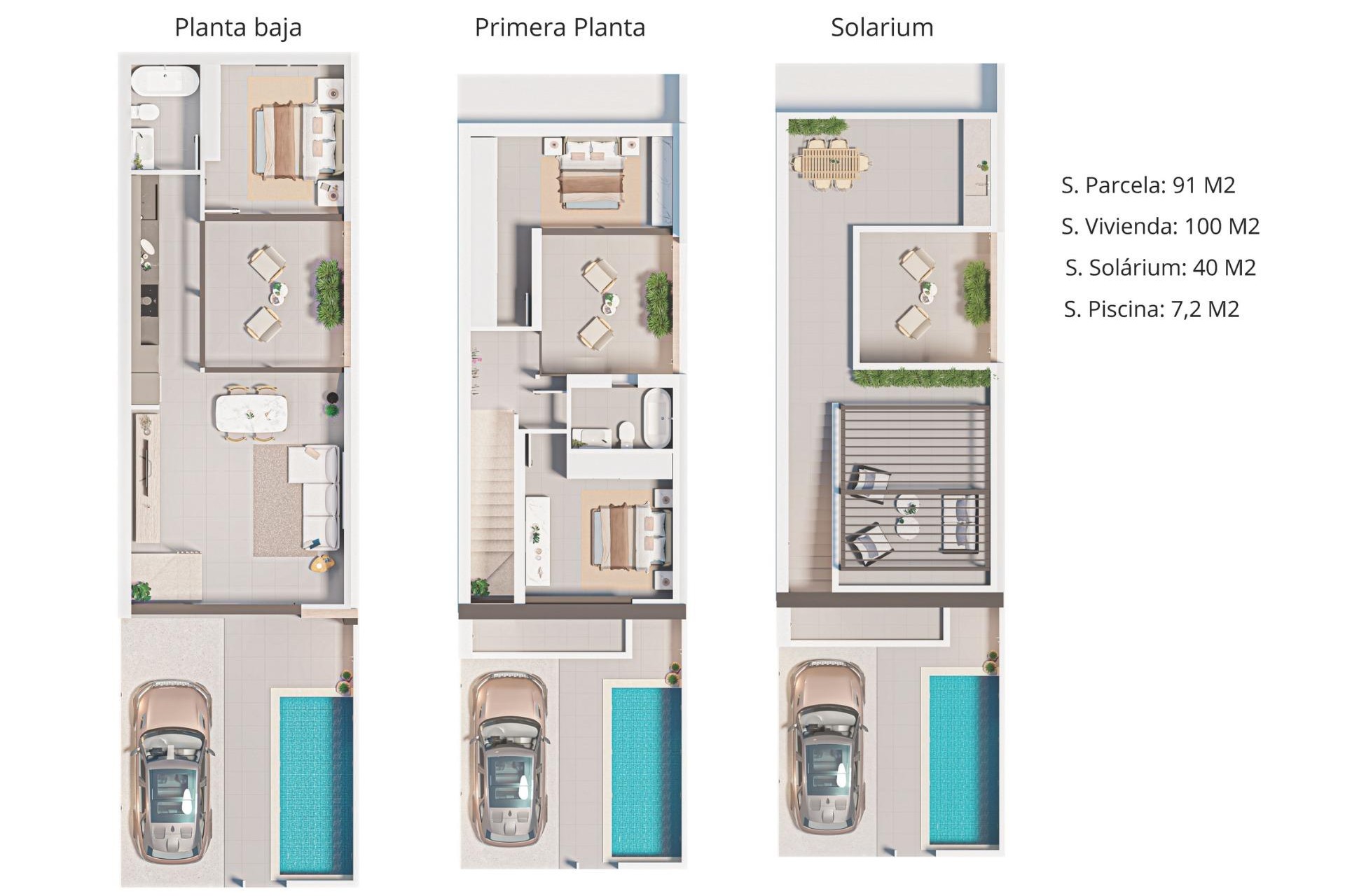 Nowo zbudowane - Town House - San Pedro del Pinatar - Pueblo