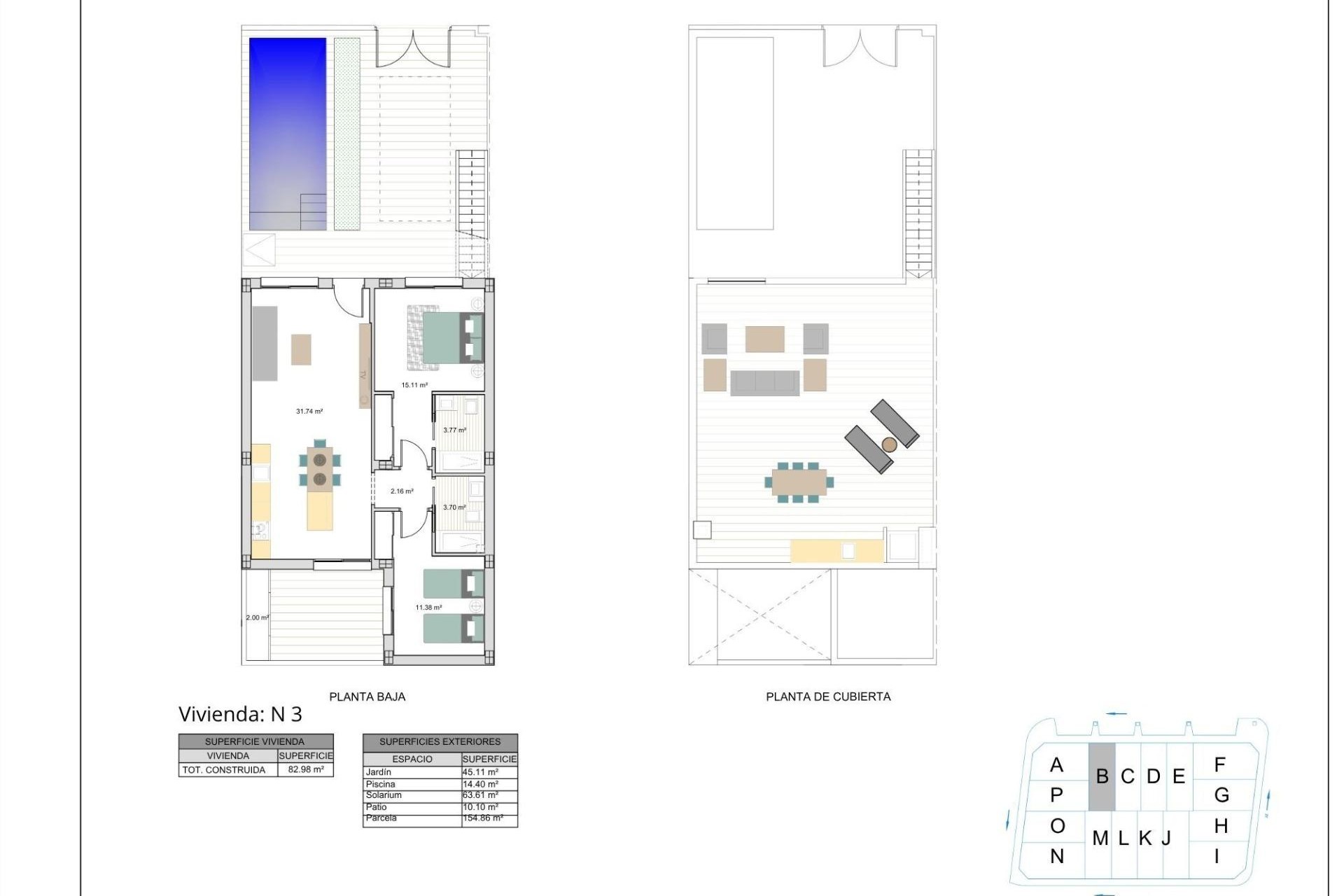 Nowo zbudowane - Town House - Torre Pacheco - El Alba