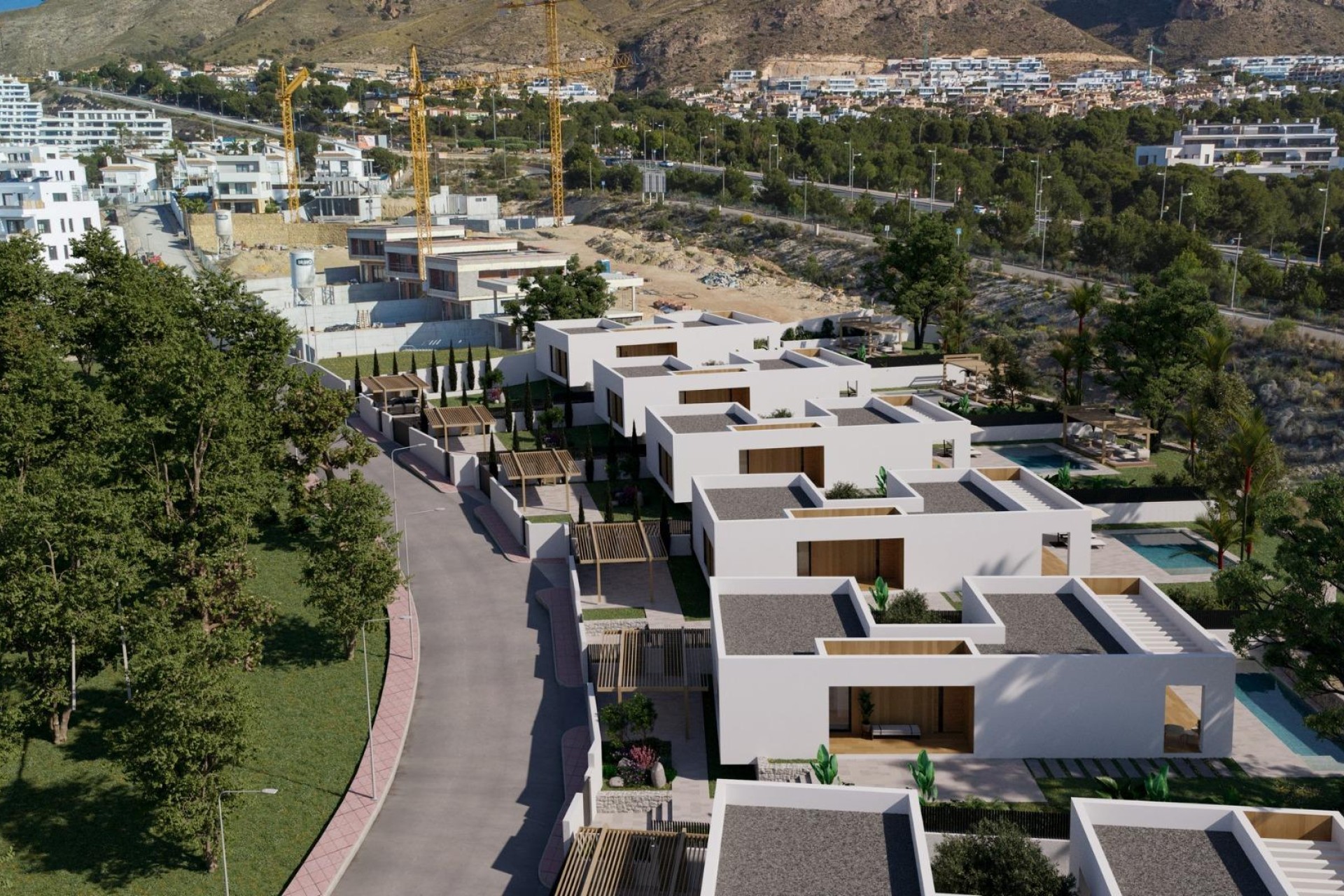Nowo zbudowane - Willa - Finestrat - Finestrat Urbanizaciones