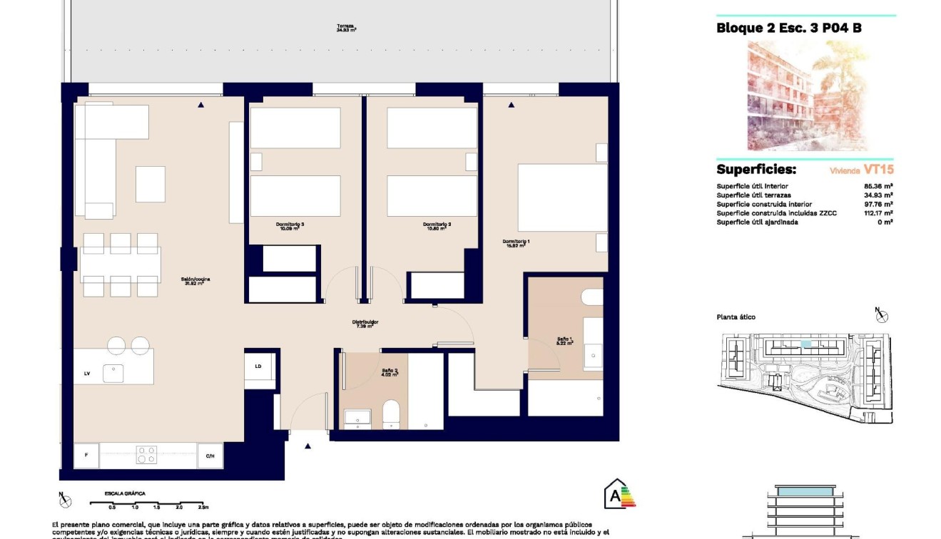 Nueva construcción  - Ático - Denia - Puerto Denia