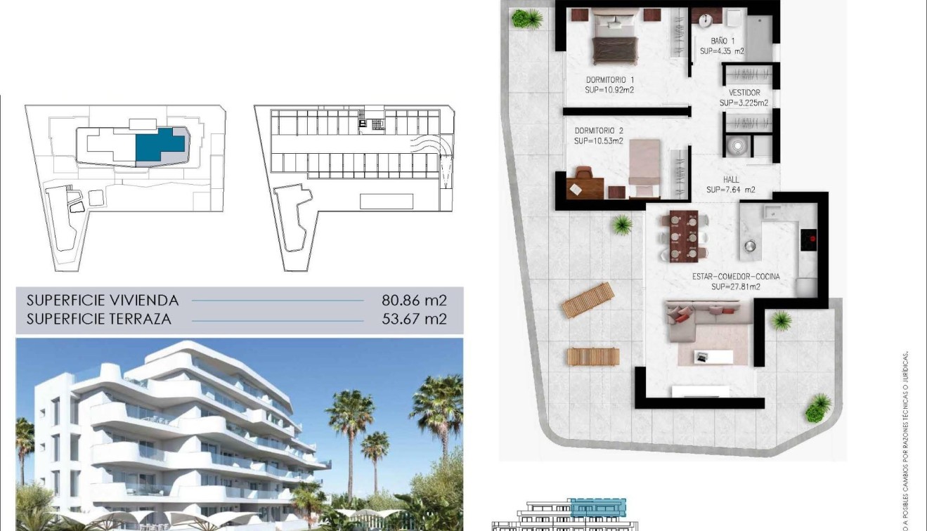Nueva construcción  - Ático - Pilar de La Horadada - Mil Palmeras