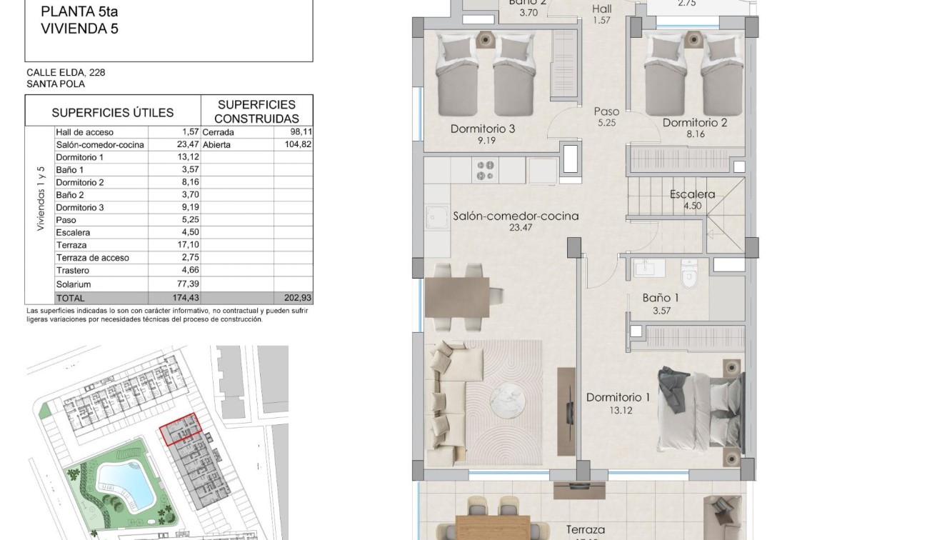 Nueva construcción  - Ático - Santa Pola - Playa Tamarit