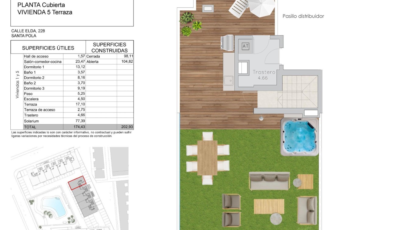 Nueva construcción  - Ático - Santa Pola - Playa Tamarit