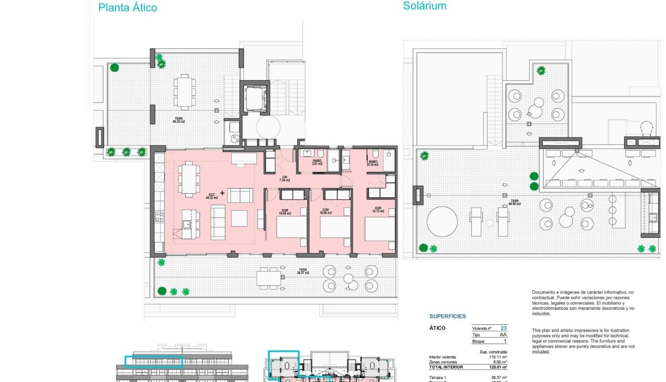 Nueva construcción  - Ático - Torre Pacheco - Santa Rosalia Lake And Life Resort