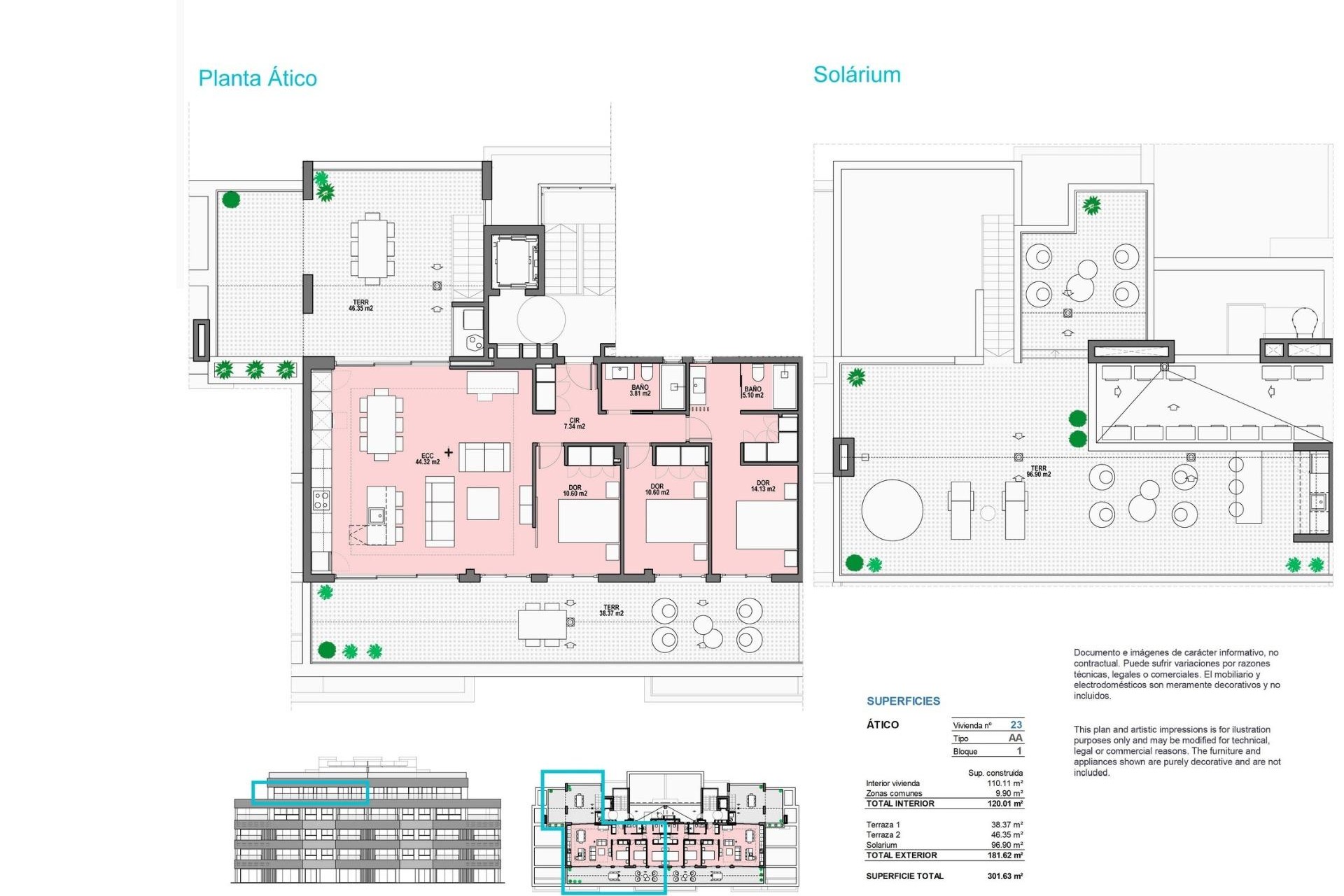 Nueva construcción  - Ático - Torre Pacheco - Santa Rosalia Lake And Life Resort